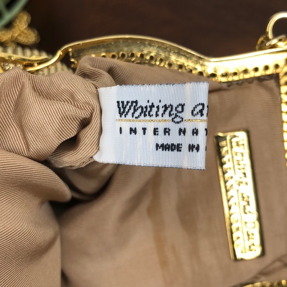 Whiting & Davis International Gold Tone Mesh Bag - Picture 11 of 12